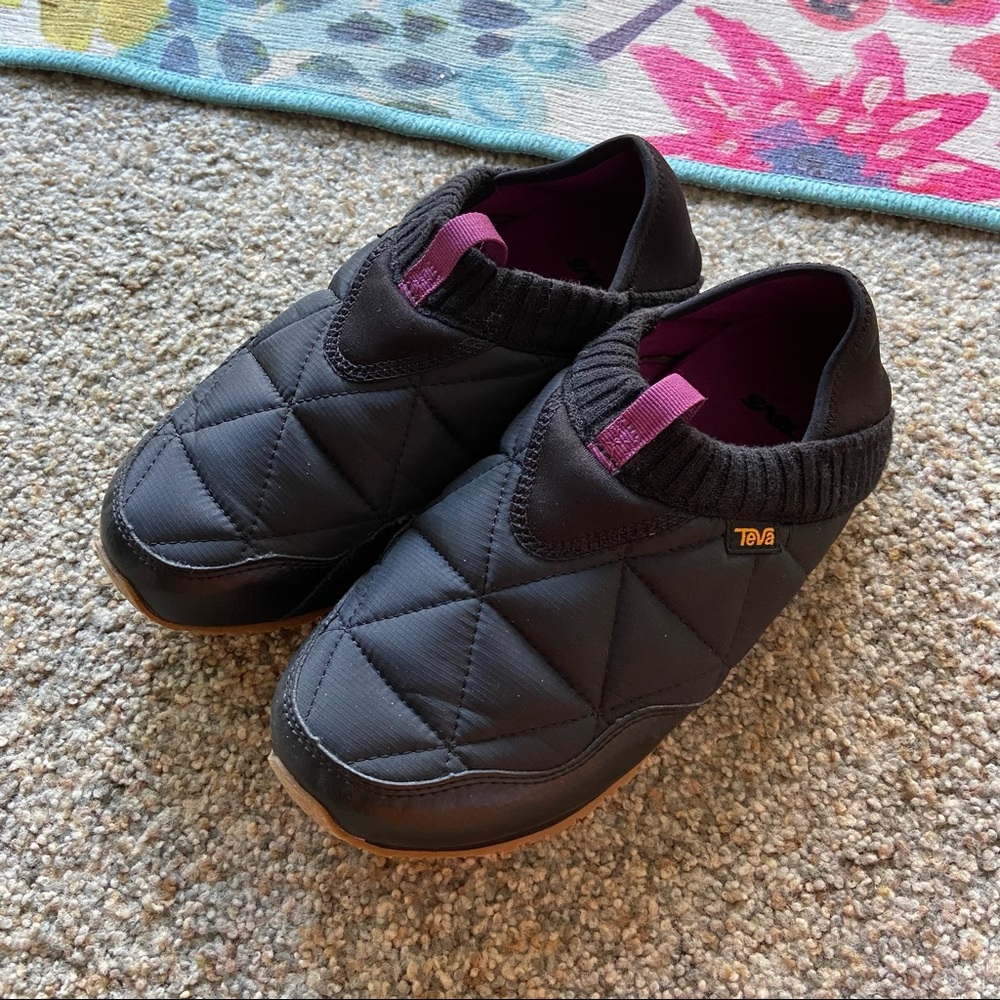 Black Teva Ember Shoes